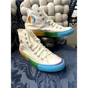 Converse Chuck Taylor Pride High Tops Size 8.5/EU 42 NWOT